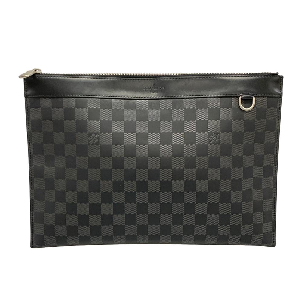 Louis Vuitton Pochette Discovery Damier Infini Clutch Bag N60112